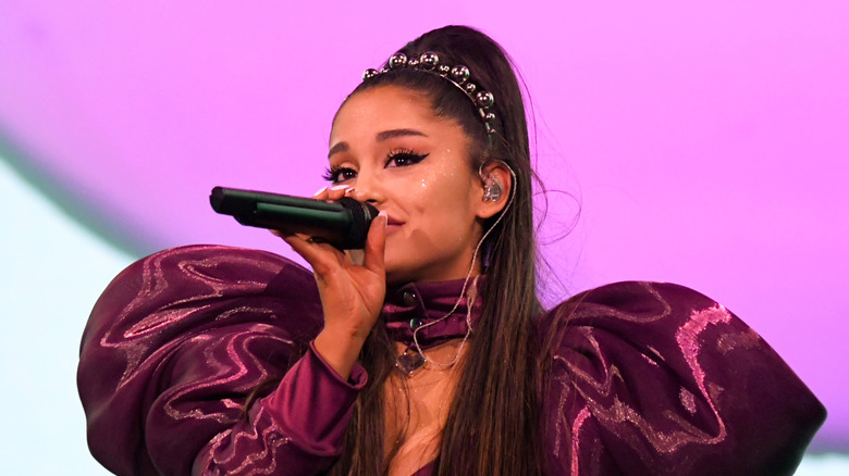 Ariana Grande onstage