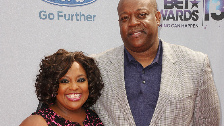 Sherri Shepherd and Lamar Sally posing
