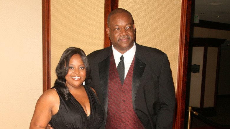 Sherri Shepherd and Lamar Sally posing