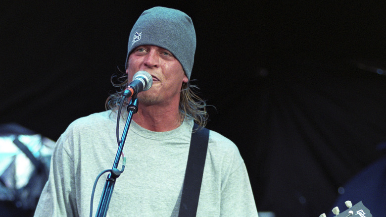 Wes Scantlin performing on stage