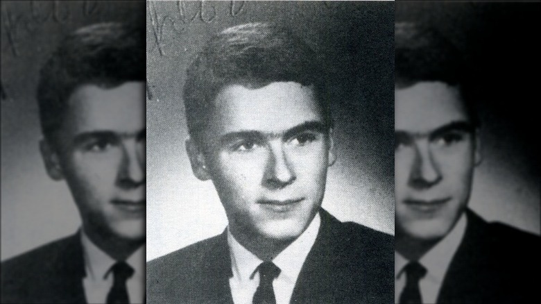 Ted Bundy as a teenager