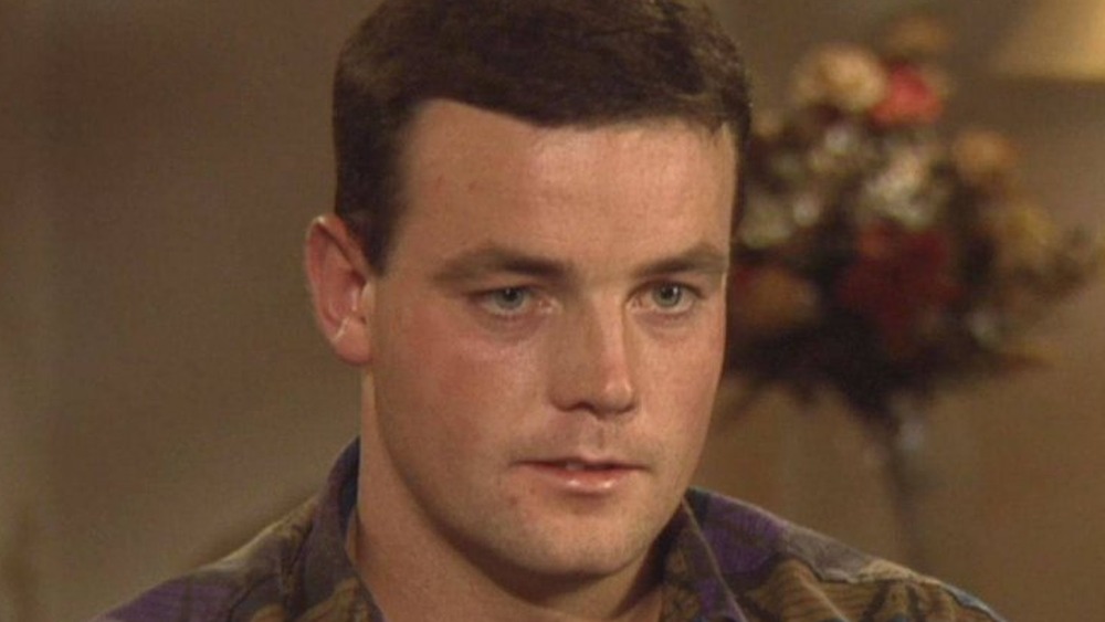 Young John Wayne Bobbitt during interview