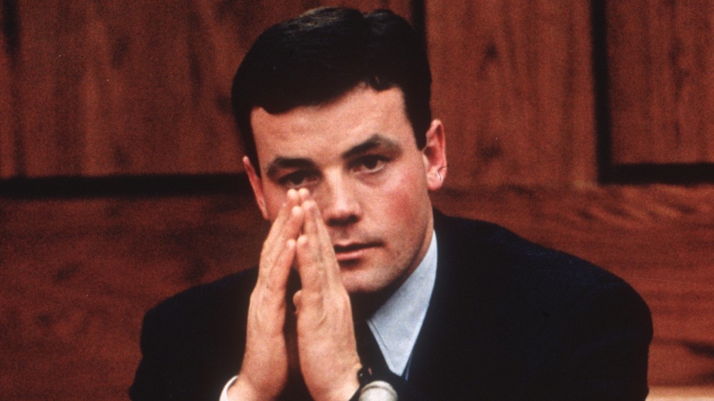 John Wayne Bobbitt on the witness box