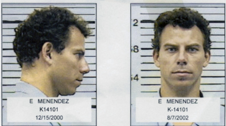 Erik Menendez's mugshot