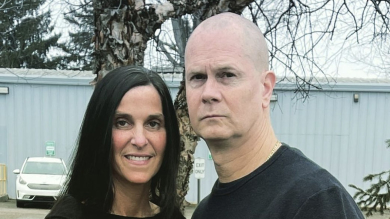 Michelle MacDonald, White Boy Rick, posing together