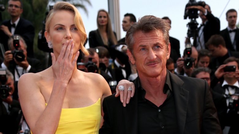 Charlize Theron and Sean Penn