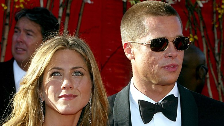 Jennifer Aniston and Brad Pitt