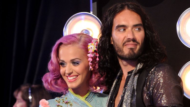 Katy Perry and Russell Brand
