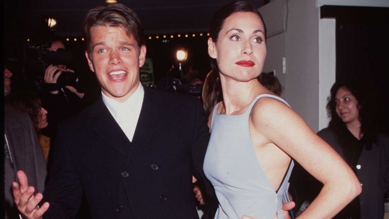 Matt Damon and Minnie Driver