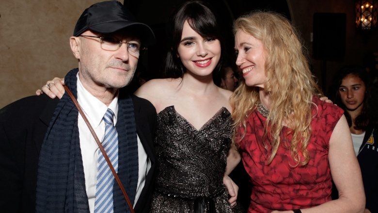 Phil Collins and Jill Tavelman