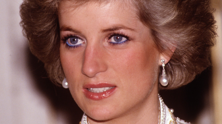 Princess Diana posing