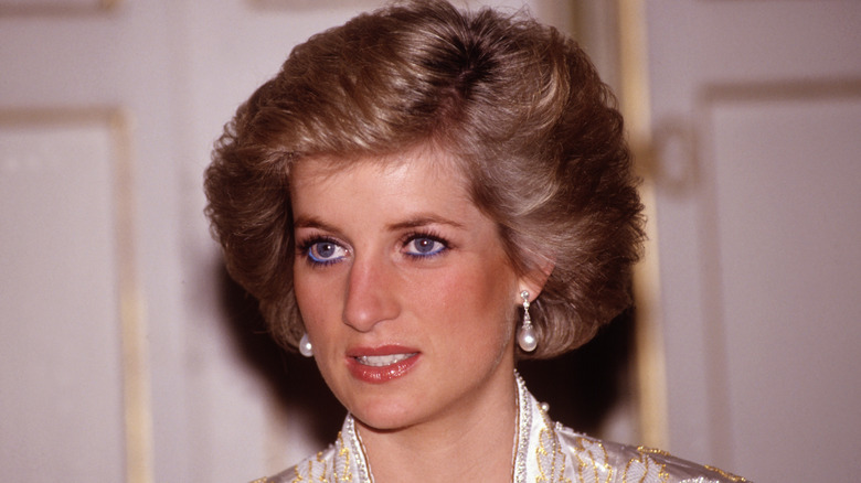 Princess Diana posing