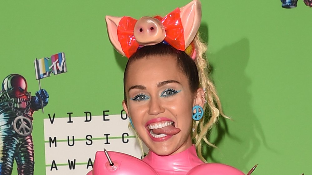 Miley Cyrus at the 2015 MTV VMAs