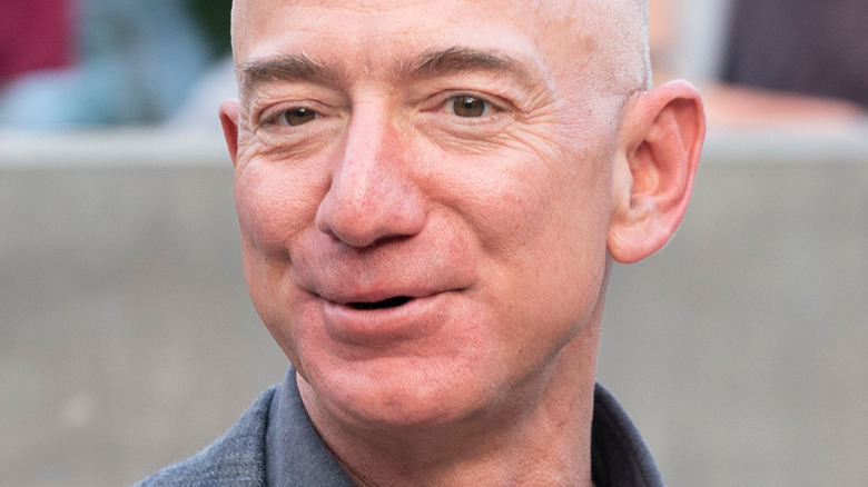 Jeff Bezos smiling 