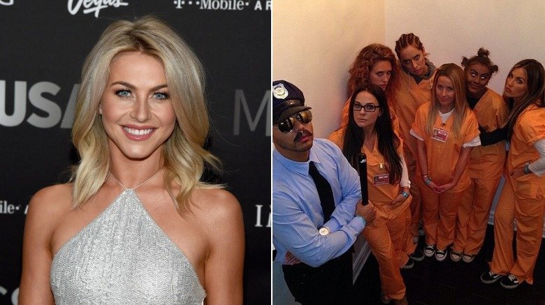 Julianne Hough dressed as Crazy Eyes