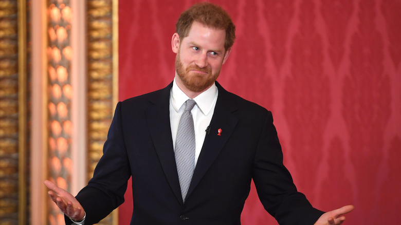 Prince Harry at 2021 soccer event