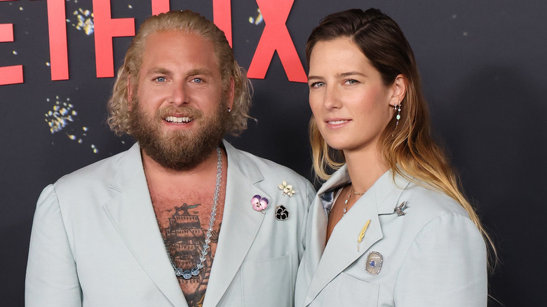 Jonah Hill and Sarah Brady