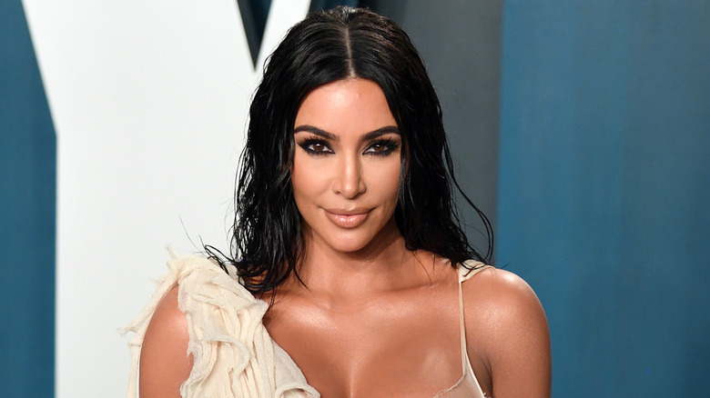 Kim Kardashian on the red carpet