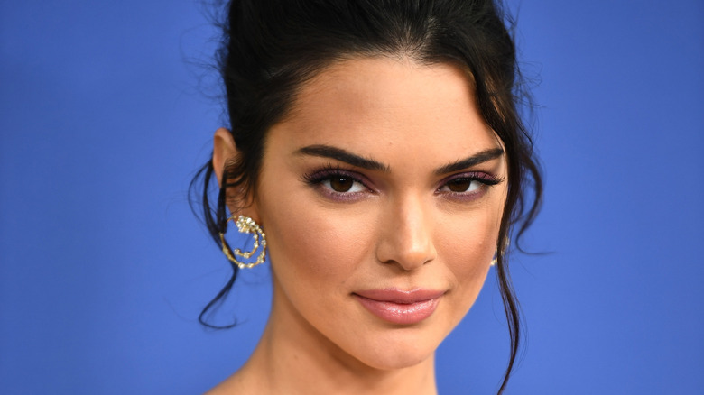 Kendall Jenner gazing in front