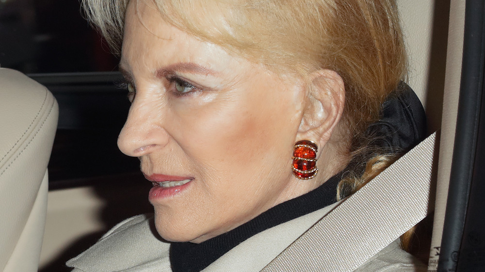 Princess Michael of Kent in car