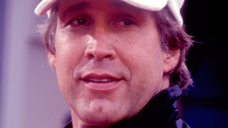 Chevy Chase gazing away
