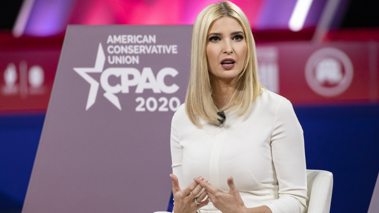 Ivanka Trump at an event