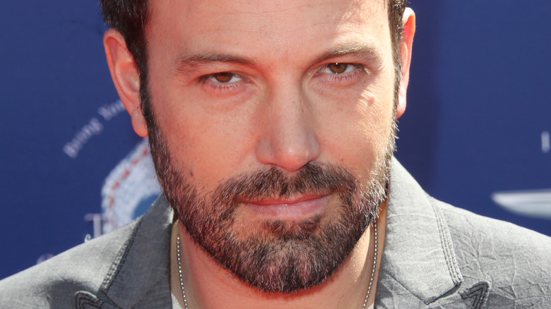 Ben Affleck smirking 