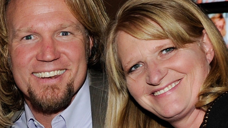 Kody and Christine Brown at an event