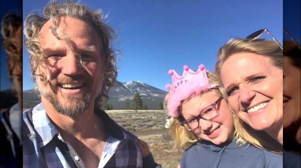 Kody and Christine Brown with their kid