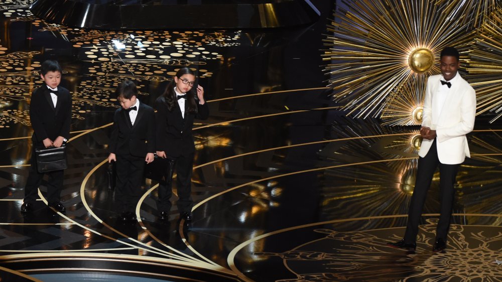 Chris Rock with the Academy Awards accountants