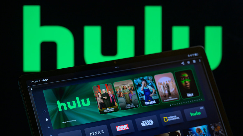 A stock image depicting the Hulu app