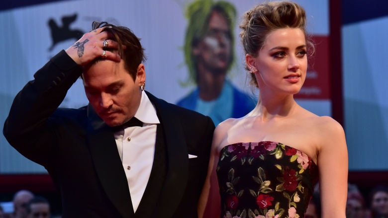 Johnny Depp and Amber Heard