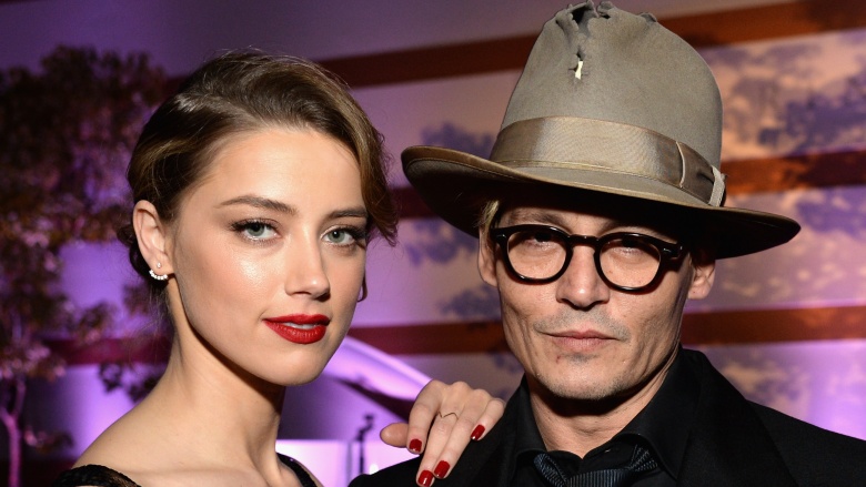 Amber Heard and Johnny Depp