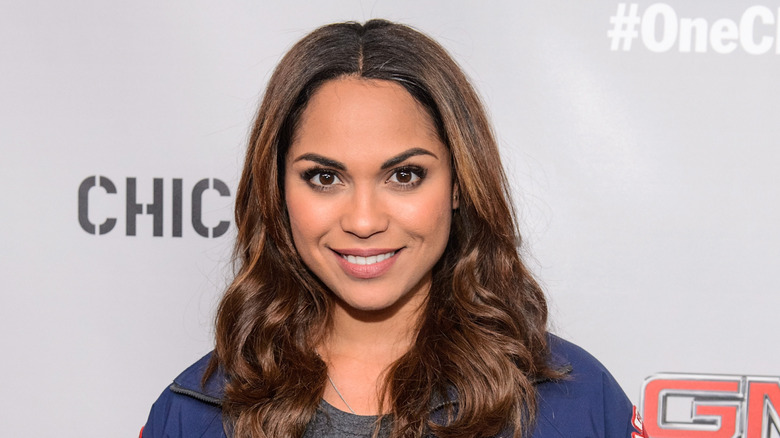 Monica Raymund grinning