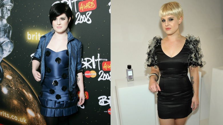 Kelly Osbourne before and after Dancing with the Stars