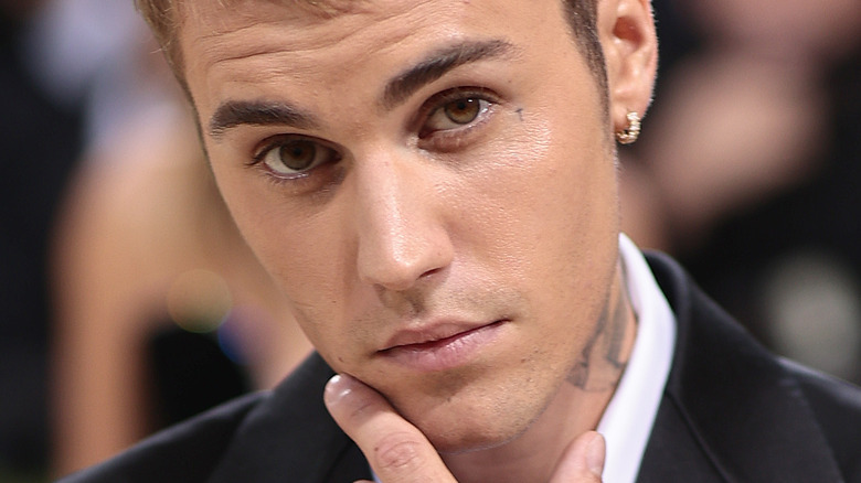Justin Bieber posing