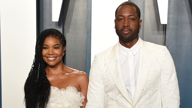 Gabrielle Union and Dwyane Wade posing