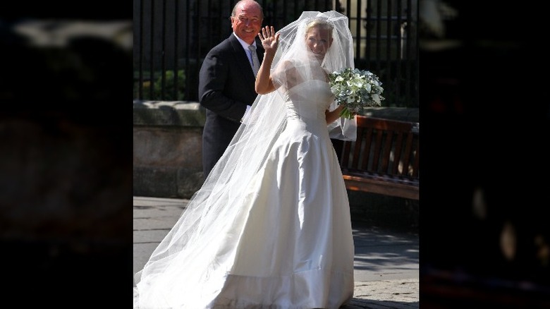 Zara Tindall wedding day