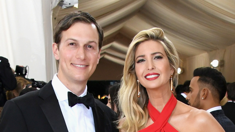 Jared Kushner Ivanka Trump smiling