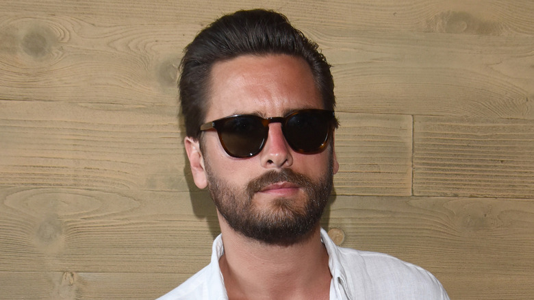 Scott Disick wearing sunglasses