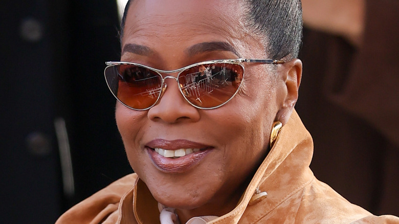Oprah Winfrey at Milan Fashion Week