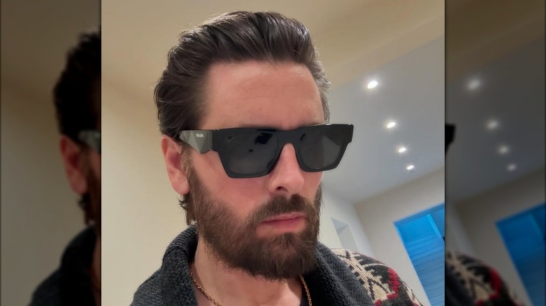 KUWTK alum Scott Disick wearing shades