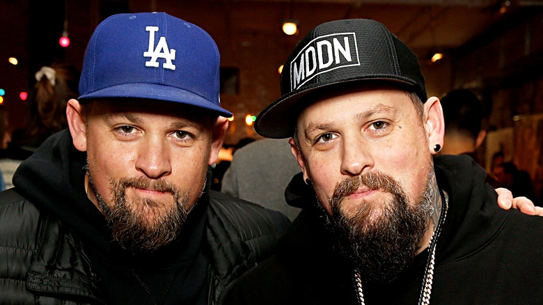 Joel and Benji Madden caps