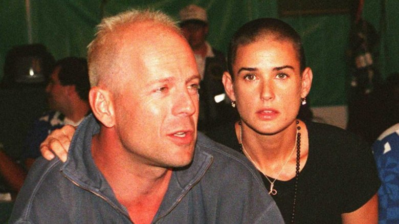 Bruce Willis and Demi Moore