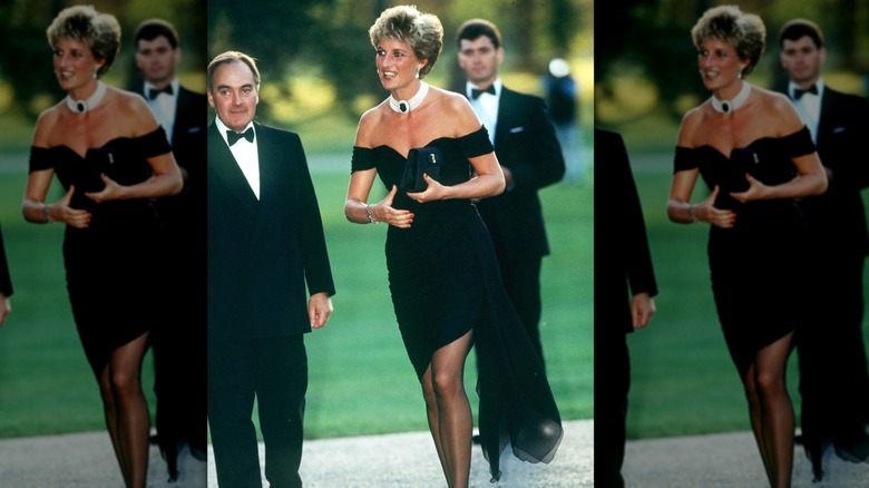 Princess Diana revenge black dress June 1994