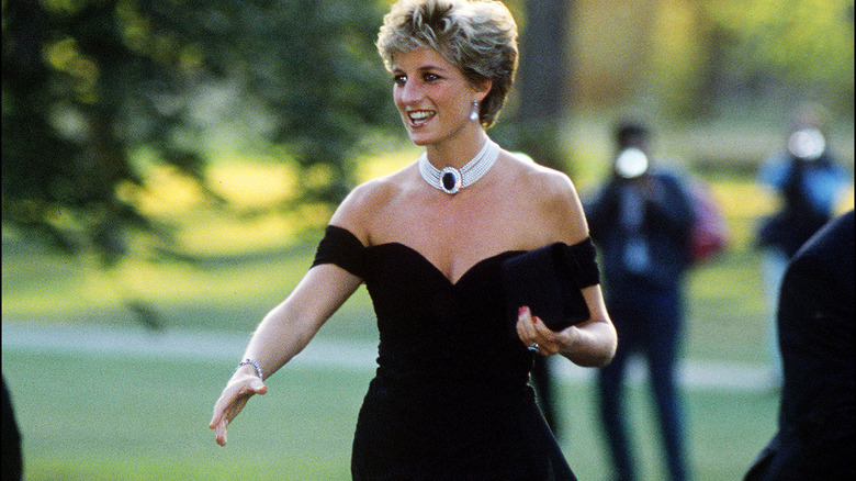 Princess Diana June 1994 revenge black dress
