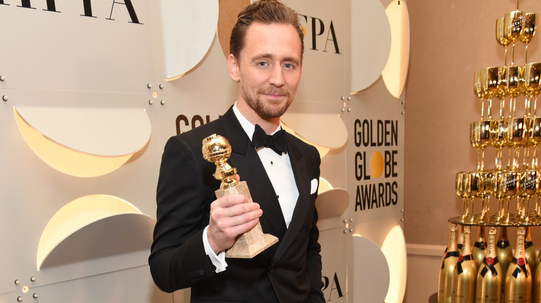 Tom Hiddleston at Golden Globes