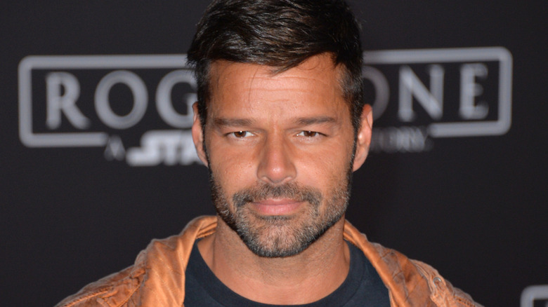 Ricky Martin close up