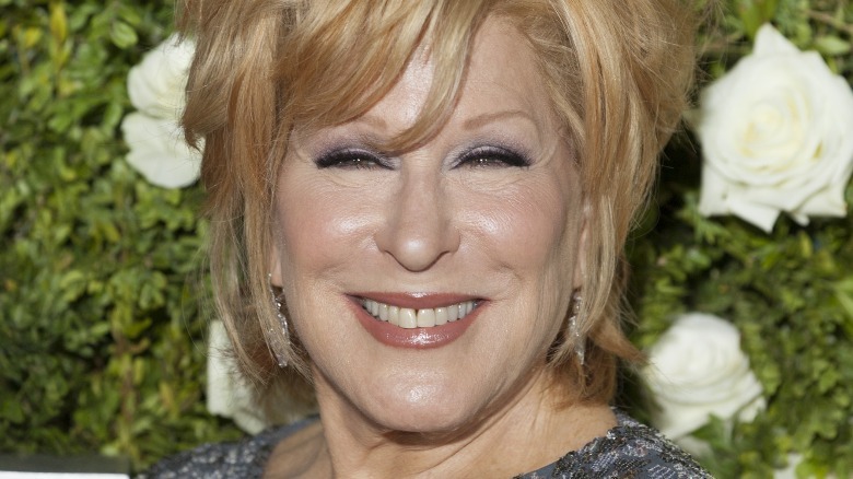 Bette Midler smiling