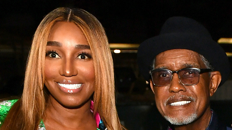 NeNe Leakes and Gregg Leakes smiles